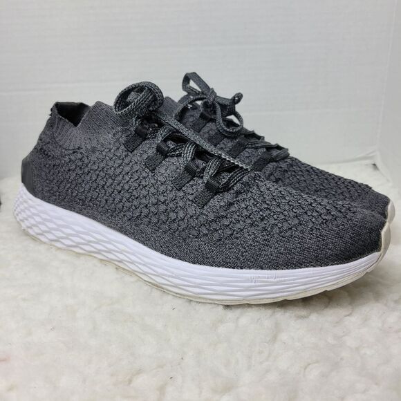 Nobull Aspire Mens Sneaker Size 15 Black  Knit Runner Graphite Shoes - Picture 1 of 12